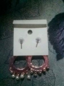 Elegant Floral Drop Earrings