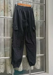 Black Cargo Pant