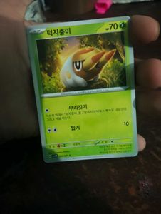 Real Korean Pokemon Cards Combo Of -5