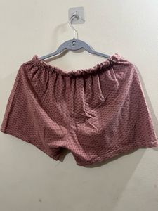 Patterned Casual Shorts