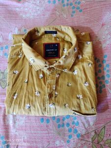 Floral Print Button-Down Shirt
