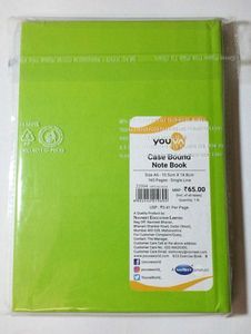 Navneet Youva Bound Hard Cover Notebook A6 160page