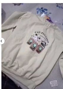 Cat-Puccino Graphic Top