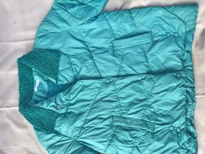 Teal Puffer Jacket