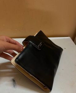 Kate Spade Diary Black Leather Personal Planner