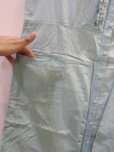 Charming Sleeveless Long Shirt Dress