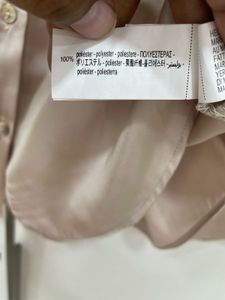 🥂 Golden Hour Luxe: ZARA Champagne Satin Blouse