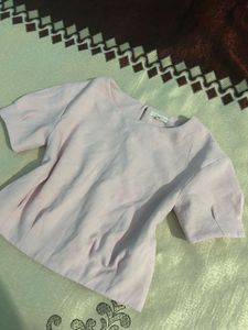 Pink Blush Top Blouse