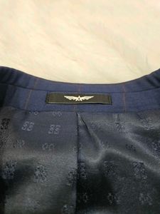 Brand New Park Avenue Blue Checkered Suit