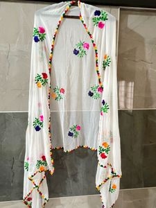 Handmade Embroidered Dupatta