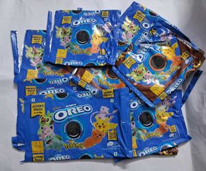 Oreo Pokemon Empty Packs