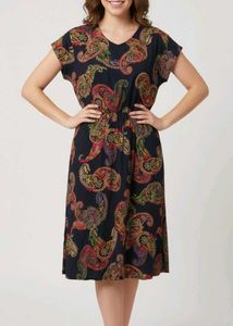 New Paisley Print Dress
