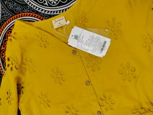 Brand Schiffli Cotton Kurta