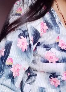 Floral Print patiyala suit