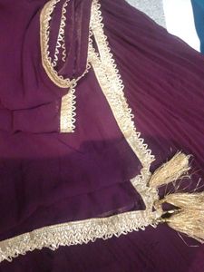 Purple Lehenga Choli Set
