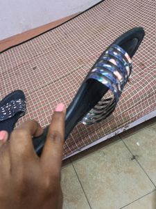 Blue Jeans matching chappal✅✅✅