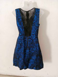 Blue sparkle Mini Dress