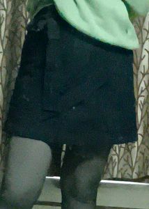 New Me Black Miniskirt