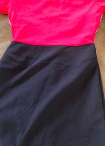 Chic Two-Tone Dress