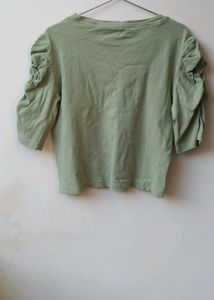 Olive Green Top