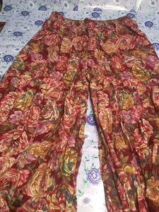 Floral Anarkali Kurta with Dupatta