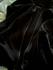 Black Studiofit Sleeveless Hoodie