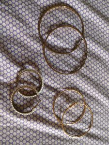 Hoops Earrings Set Of 3