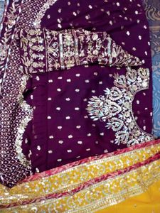 Beautiful Latest Designer Gown Both Side Work❤️