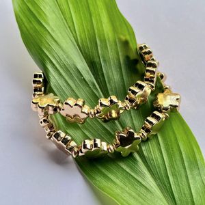 Y2K Gold Chunky Stack Bracelets (Set of 2)