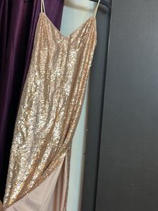 Sparkling Sequin Slip Dress