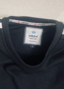 Adidas black sweatshirt - L