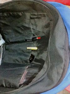 Blue And Black Backpack