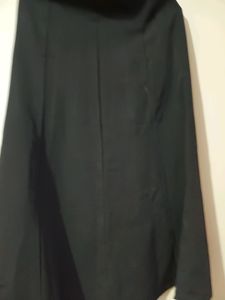 Long Black Skirt With Zip