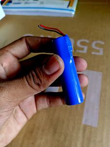 Lithium Ion Battery with Wires