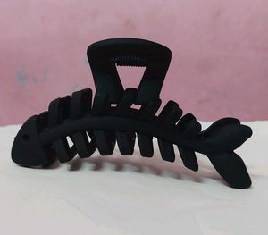 Black Hair Claw Clip Set