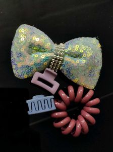 Hair Clip &amp; Spiral Hai