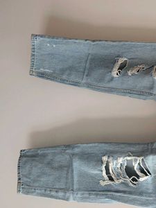 Ripped Light Wash Jeans