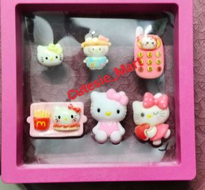 3D Hello kitty DIY Phone Charms