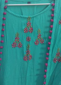 Gown With Long Coat