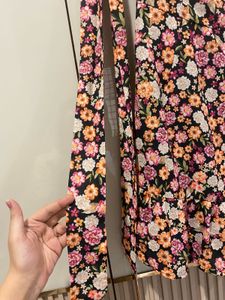 FabAlley Women’s Floral Printed One Shoulder Dress