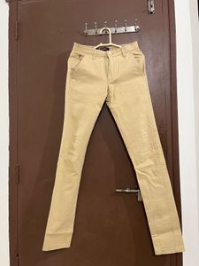 Tan Slim Fit Chinos