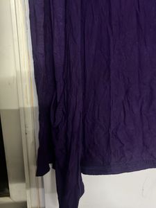 Purple Open Front shrug