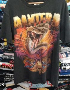 Vintage Pantera Snake Graphic T-Shirt✅✅