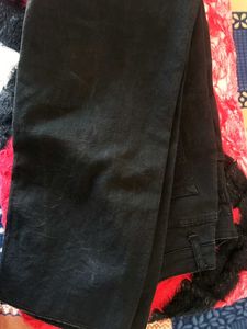 Black Straight Leg Kotty Pants