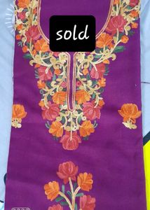 Sold Now... Purple Woollen Suit