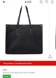 ALDO Black Tote Bag