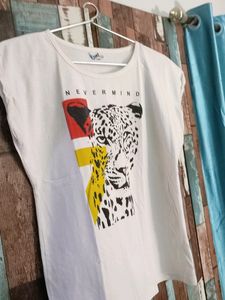 Casual Regular Never Mind Top (Size :100XL)