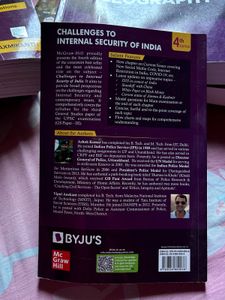 Challenges to Internal Security of India Book
