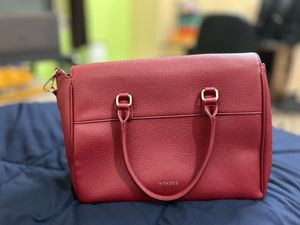 Miraggio Burgundy Handbag