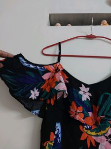 Cut Shoulder Top